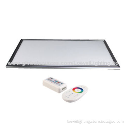 High-power LED Panel Light, Aluminum Base Material and RGB Emitting Color, 100-277V AC Input Voltage